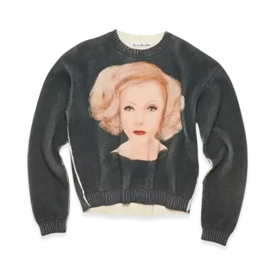 Acne Studios Sweater "Washed Black"