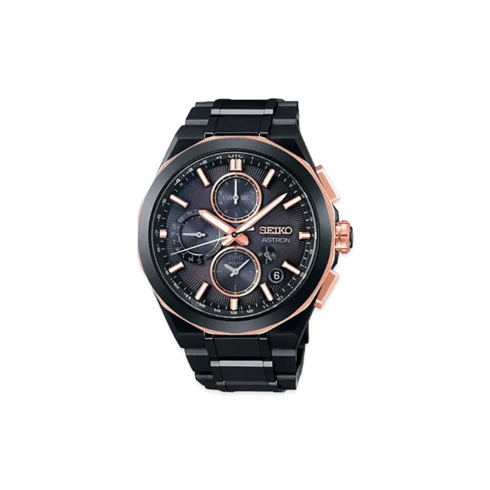 SEIKO Astron Nexter Brand 100th Anniversary Nexter Limited Model World Exclusive 1200 Japan Exclusive 600 "Black/Pink Gold" SBXC158