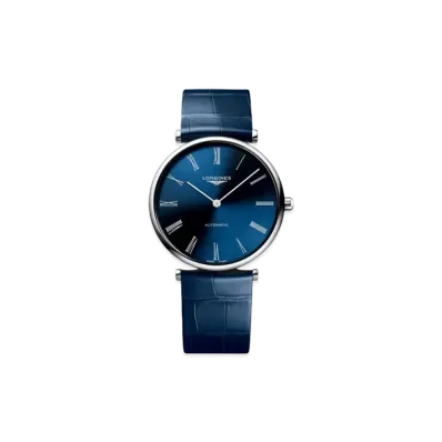 Longines La Grande Classique de Longines 38.00mm "Blue Sun Ray/Stainless Steel/Blue" L4.918.4.94.2