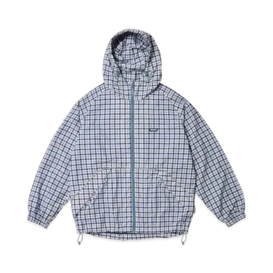 PALACE Lighter Shell Jacket "Blue Ginghan Check"