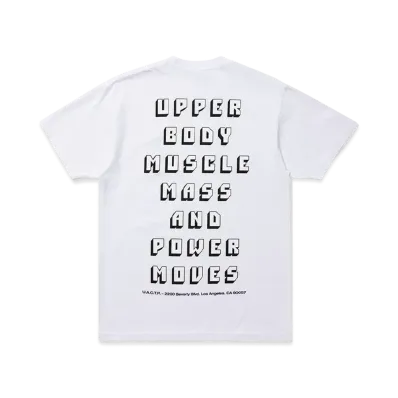 UNDEFEATED UACTP MASS AND MOVES S/S TEE - UA80014 "White"