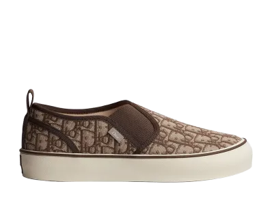 Dior Saltwind Slip-On Sneaker Dior Oblique Jacquard "Brown"