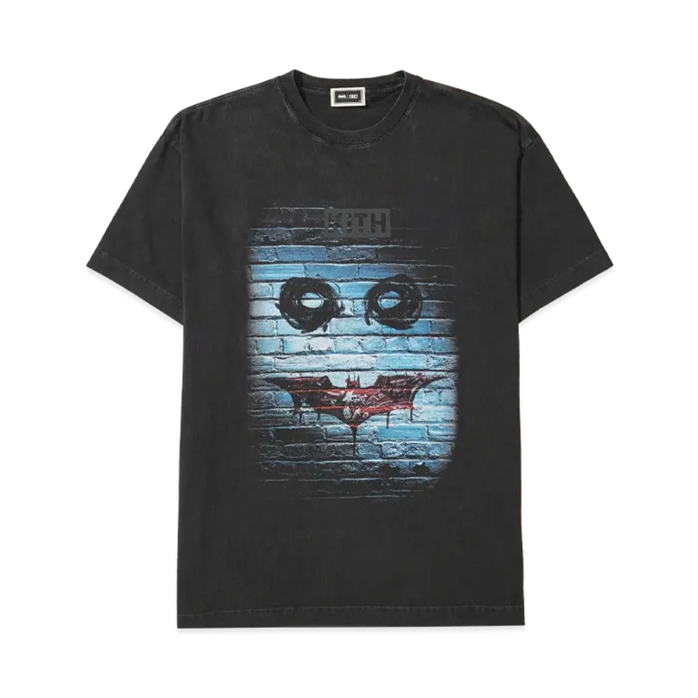 Kith x Batman Dark Knight Teaser Vintage Tee "Black" KHM032765