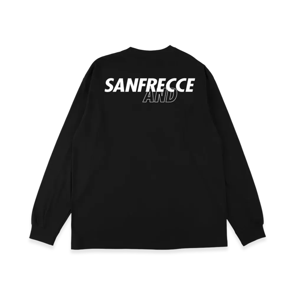 WIND AND SEA x J.LEAGUE SANFRECCE L/S Tee "Black"