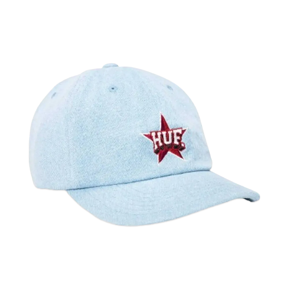 HUF Summer 24 All Star 6 Panel CV Hat "Light Blue"