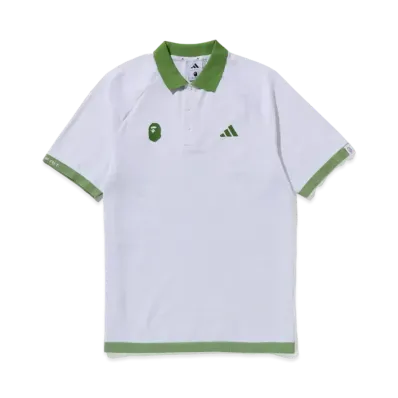 A BATHING APE x ADIDAS Golf Polo "Green"