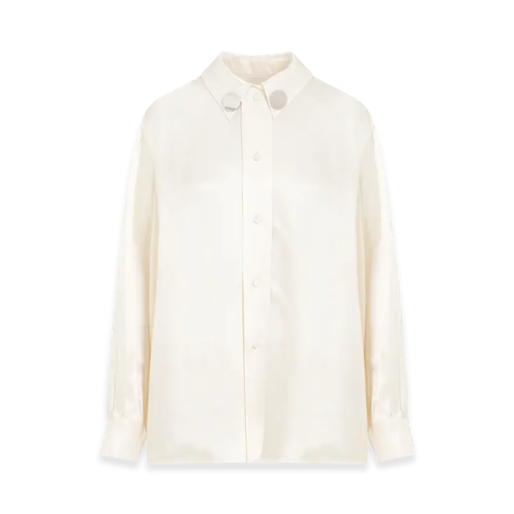 Jil Sander Women's Viscose Shirt "Yellow"