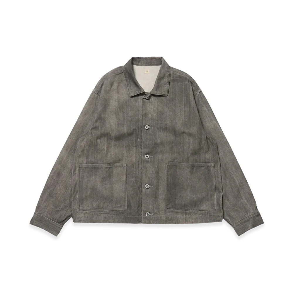 T.T Taiga Takahashi LOT.303 Coverall Jacket "Hand Drawn Sumi"