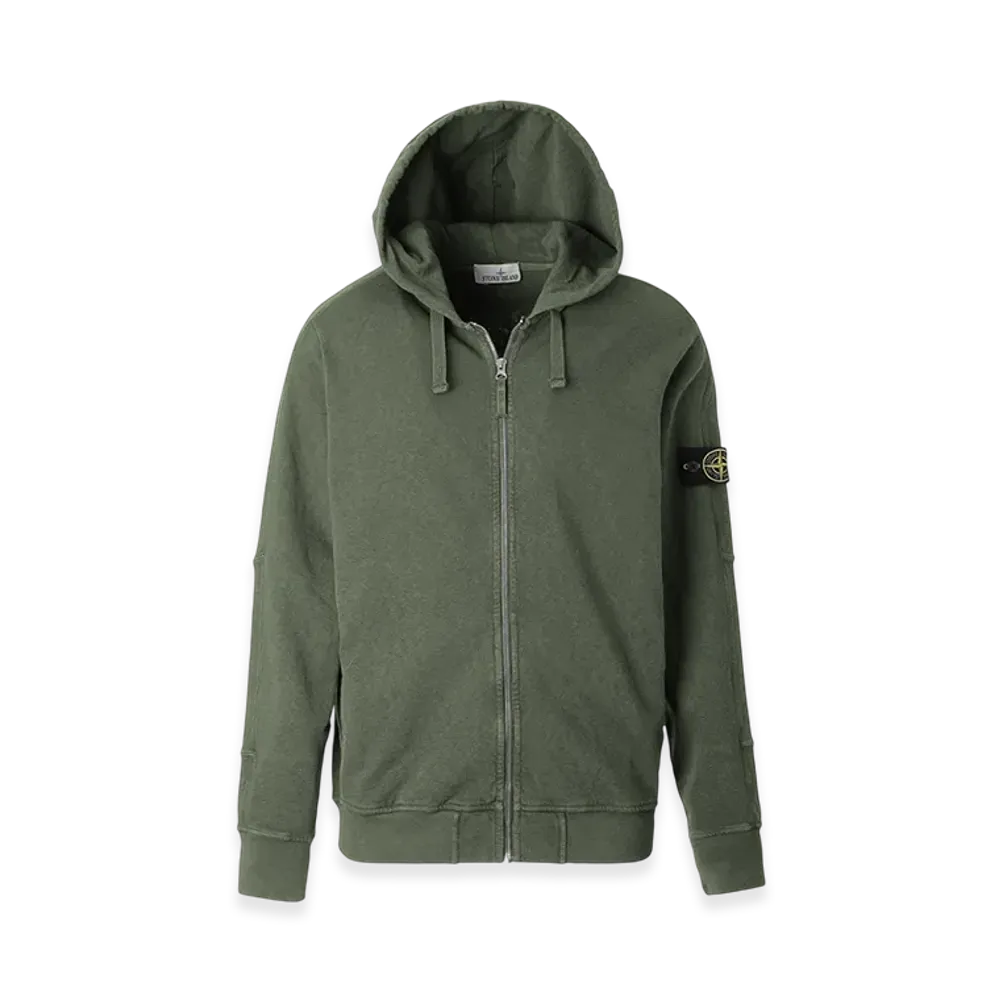 Stone Island Zip-Up Parka 63160 Old Treatment "Musk"