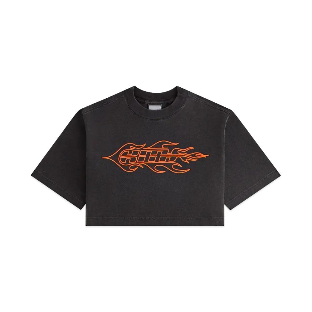Kith Women's Fei Blaze Logo Tee "Black"