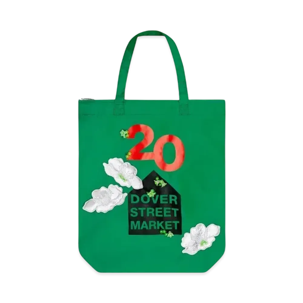 Dover Street Market London x Cecilie Bahnsen 20th Anniversary Tote "Green"