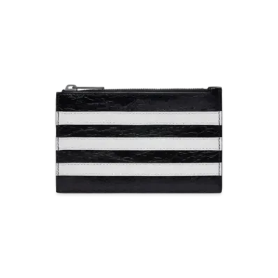 adidas BALENCIAGA Long Coin And Card Holder "Black"
