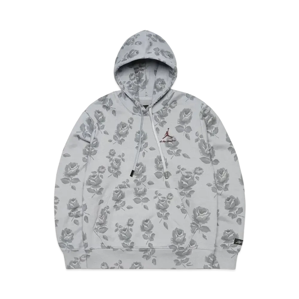 Jordan A ma maniere Allover Print Fleece Hoodie "Obsidian Mist"