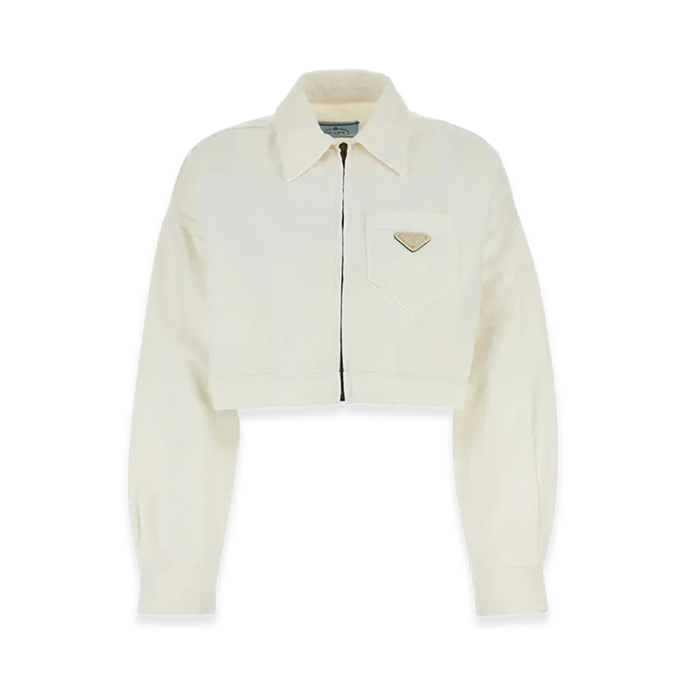 PRADA Women's Denim Jacket "White"