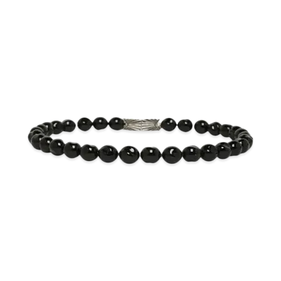 TOGA VIRILIS Pearl choker "BLACK"