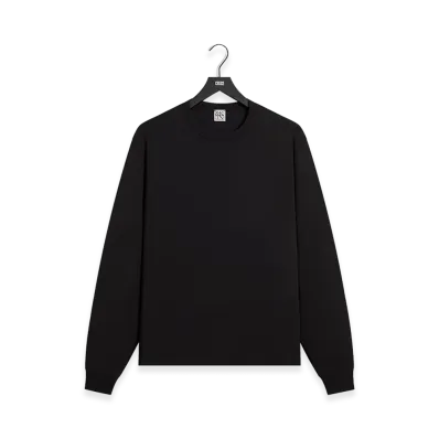 Kith &Kin Long Sleeve Darin Tee "Black"