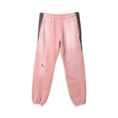 NEEDLES 2-Tone String Sweat Pant-Cotton French Terry "Pink"