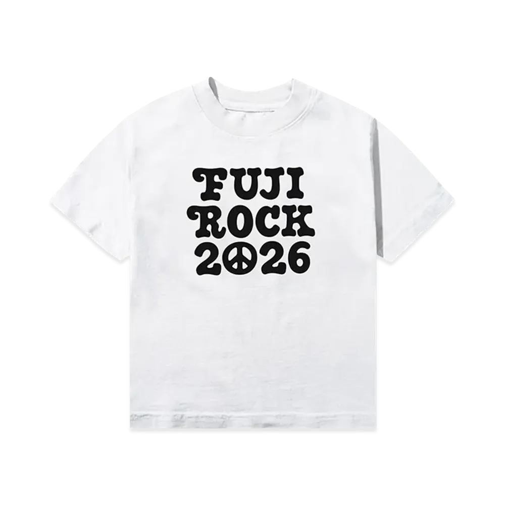 VERDY x fuji rock festival 2026 VERDY Kids Tee "White"