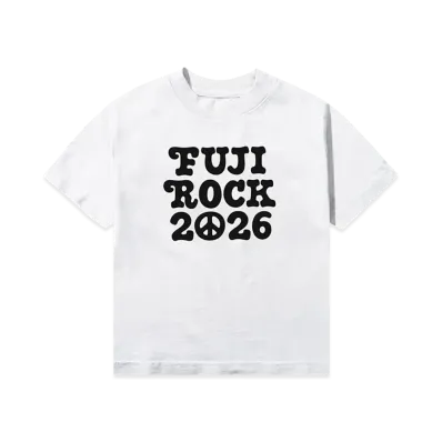 VERDY x fuji rock festival 2026 VERDY Kids Tee "White"