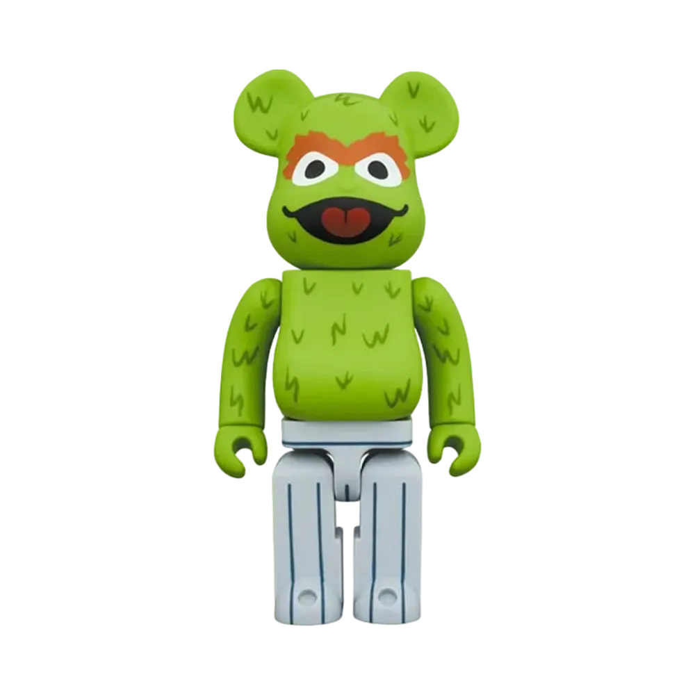 Bearbrick x Sesame Street Oscar The Grouch 1000%