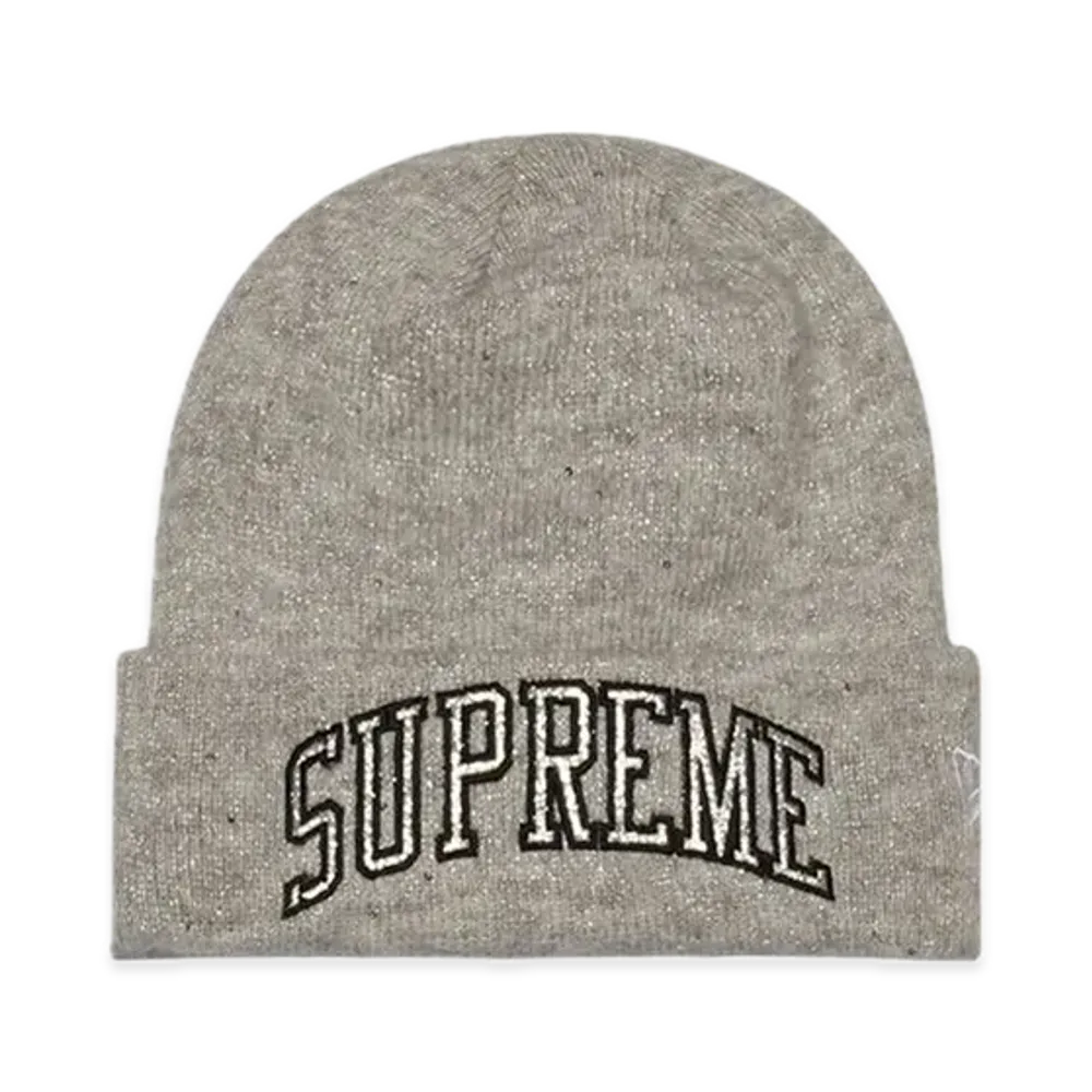 Supreme New Era Metallic Arc Beanie "Grey "