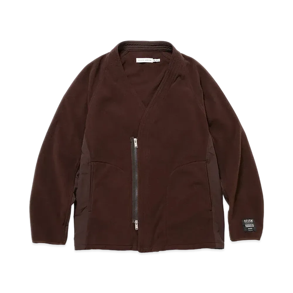 UNDERCOVER x nonnative OZISM Monk Jacket Poly Fleece Polartec Windpro "Brown"
