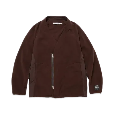 UNDERCOVER x nonnative OZISM Monk Jacket Poly Fleece Polartec Windpro "Brown"