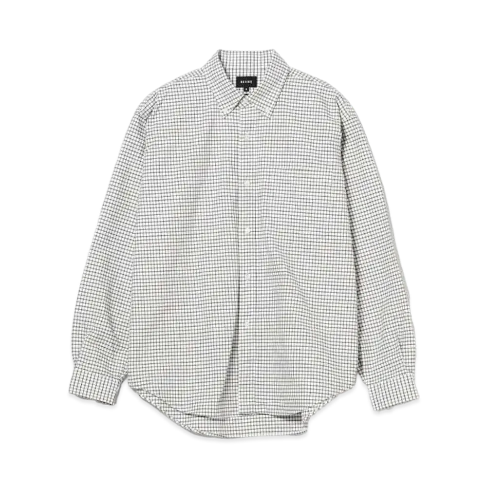 BEAMS Heavy Oxford Button-Down Shirt "Check"