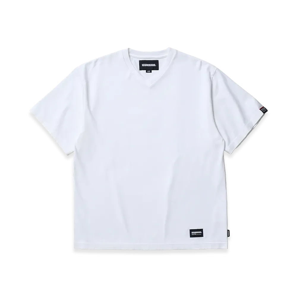 NEIGHBORHOOD Classic V-Neck SS "White"