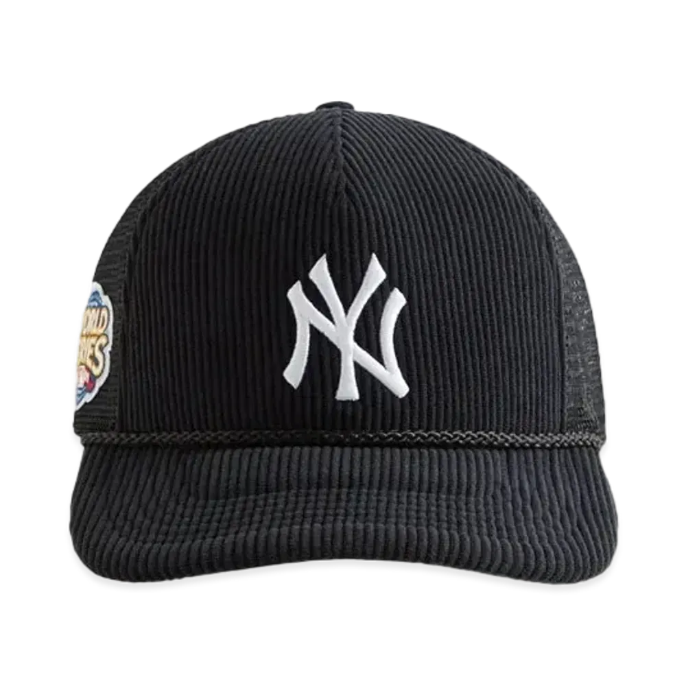 Kith x the New York Yankees Corduroy Trucker Hat "Black"