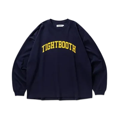 TIGHTBOOTH College L/S T-Shirt "Navy"