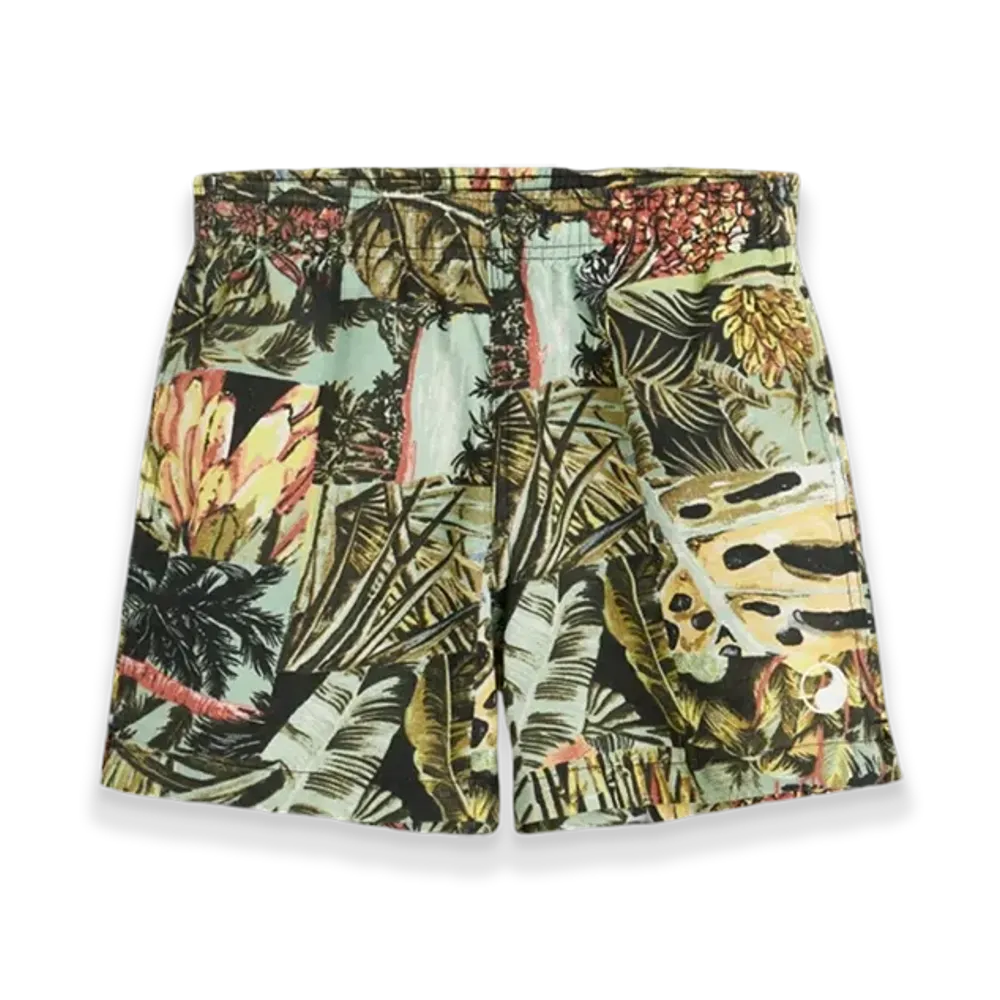 OUR LEGACY Kids Work Shop Laguna Shorts "Djungle Print"