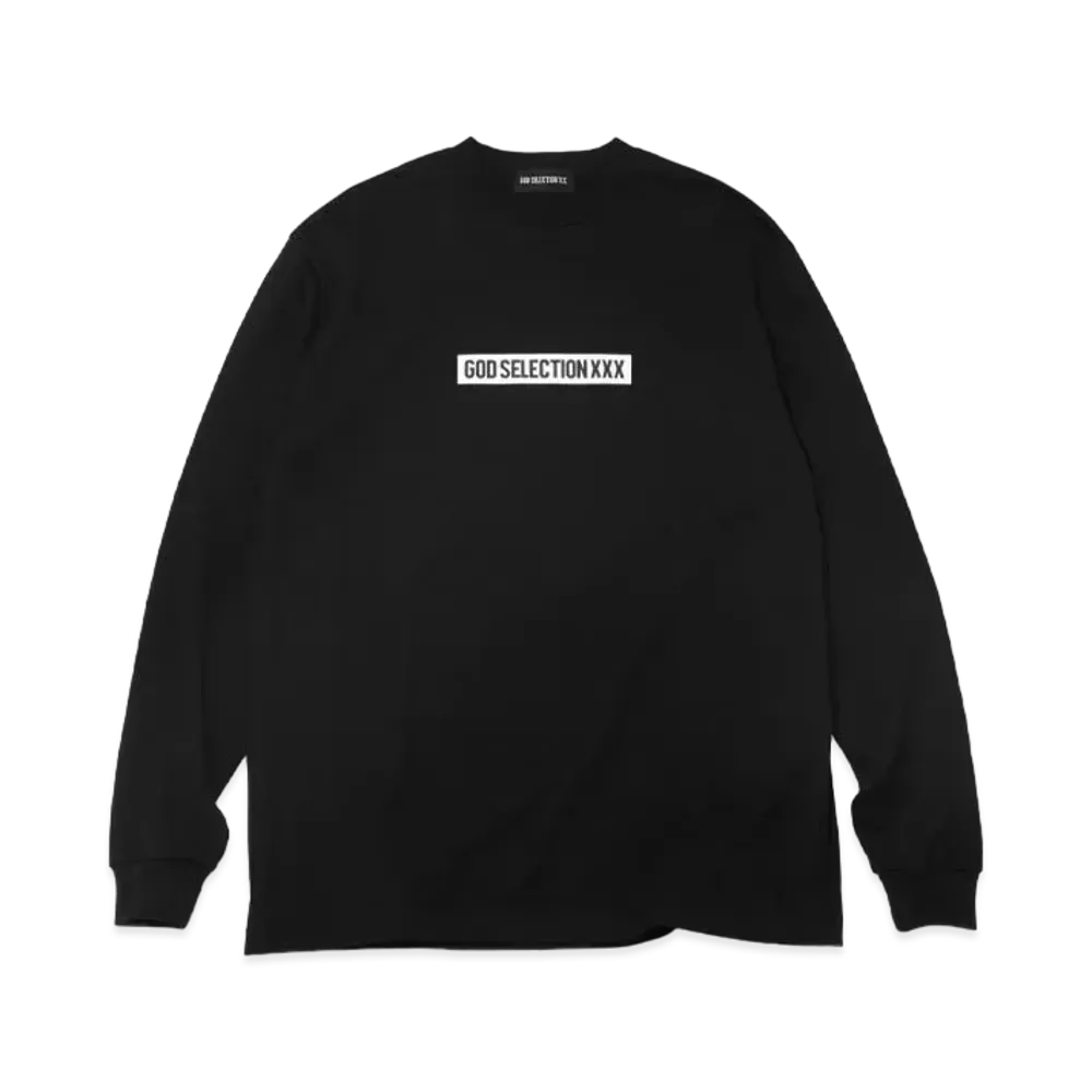 GOD SELECTION XXX Long Sleeve T-Shirt GX-A23-LT-02 "Black"