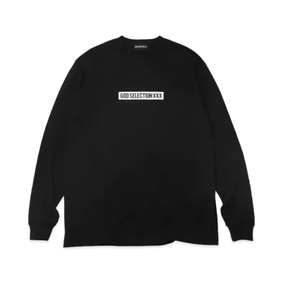 GOD SELECTION XXX Long Sleeve T-Shirt GX-A23-LT-02 "Black"