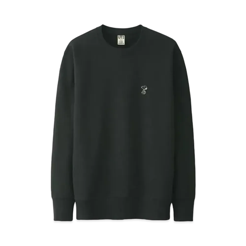 Uniqlo x KAWS x Peanuts Small Snoopy Sweatshirt "Black"