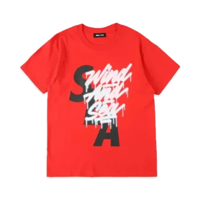 It's A Living x WIND AND SEA S_E_A Tee "Red"