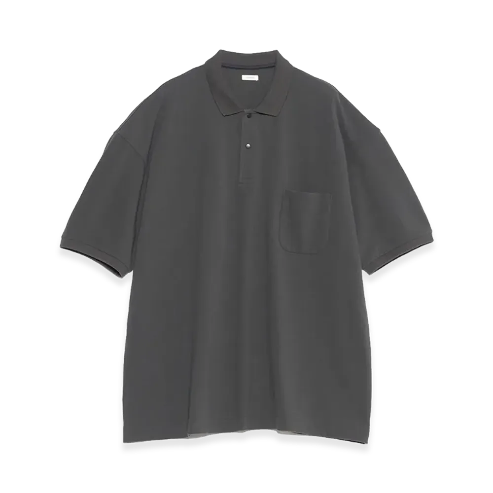 nanamica S/S Polo Shirt "Charcoal"