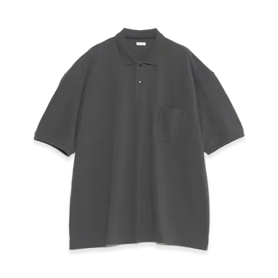 nanamica S/S Polo Shirt "Charcoal"