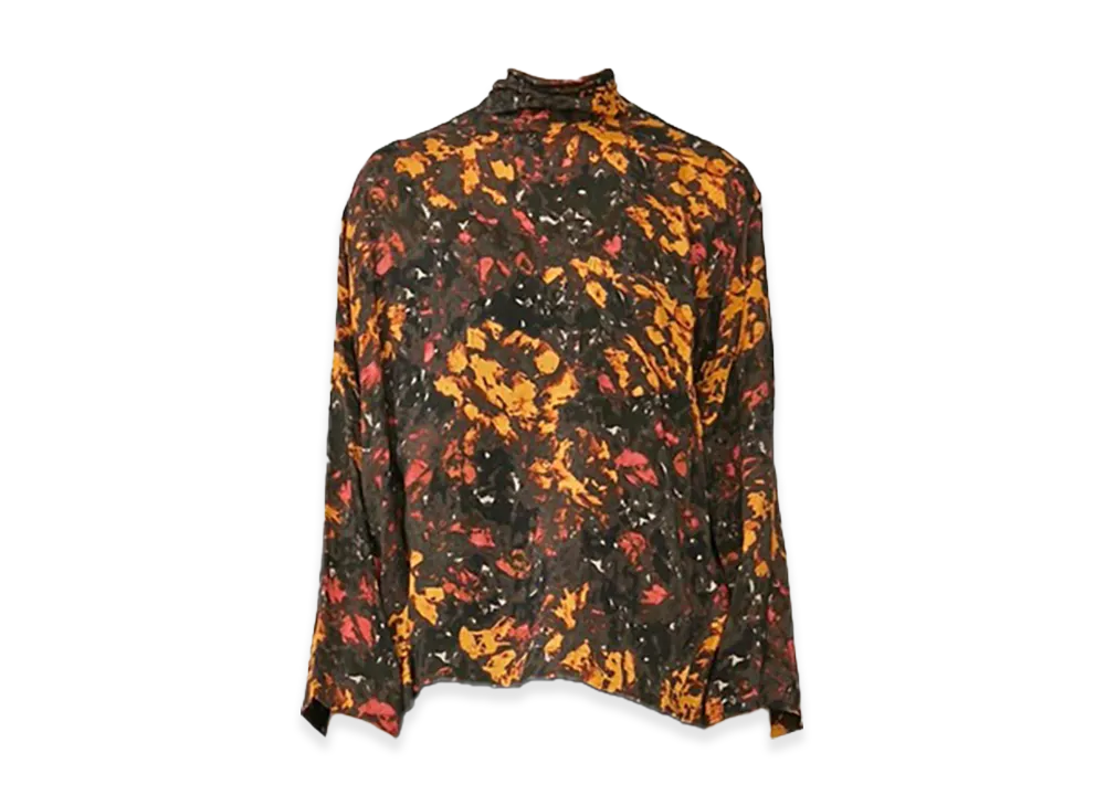 TOGA PULLA Women's Inner Print Blouse "Black"