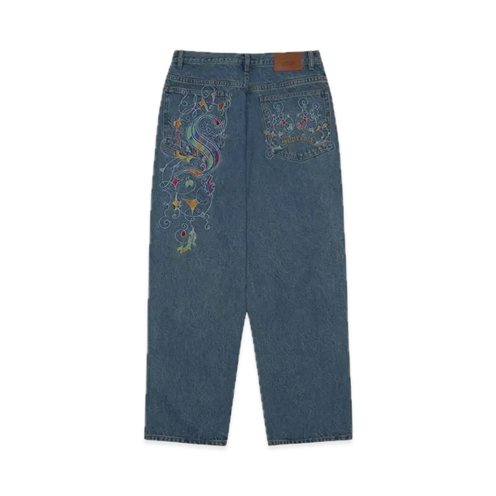 Supreme x Coogi Baggy Jean "Blue"