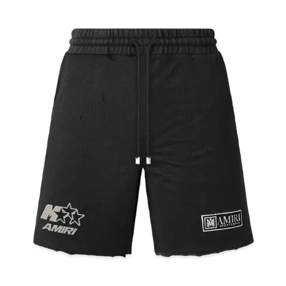 AMIRI Mesh Basketball Short "Black"