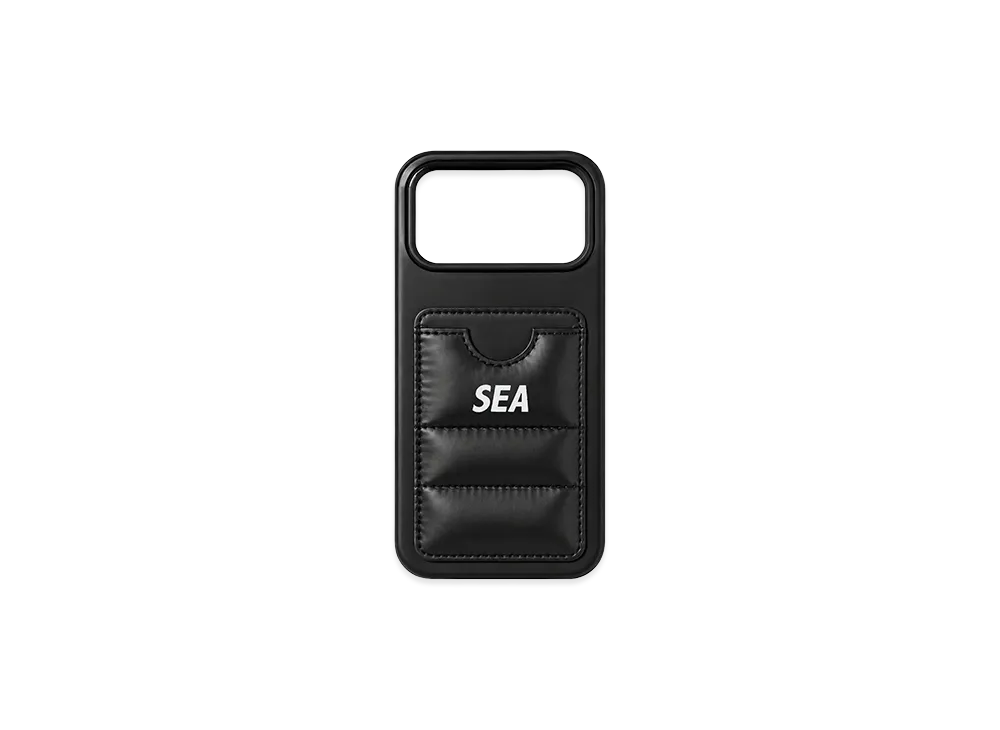 WIND AND SEA Sea Puffer iPhone17ProMax Case "Black"