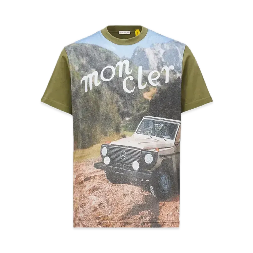 MONCLER x Mercedes-Benz by NIGO Tee "OliveGreen"