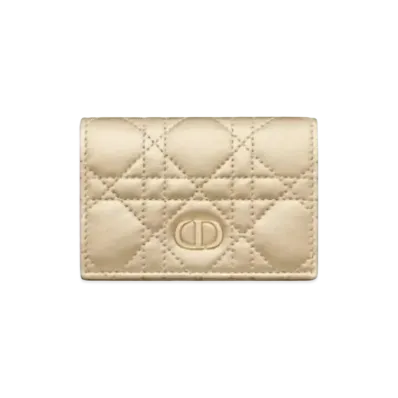 Dior XS Caro Wallet "Gold"