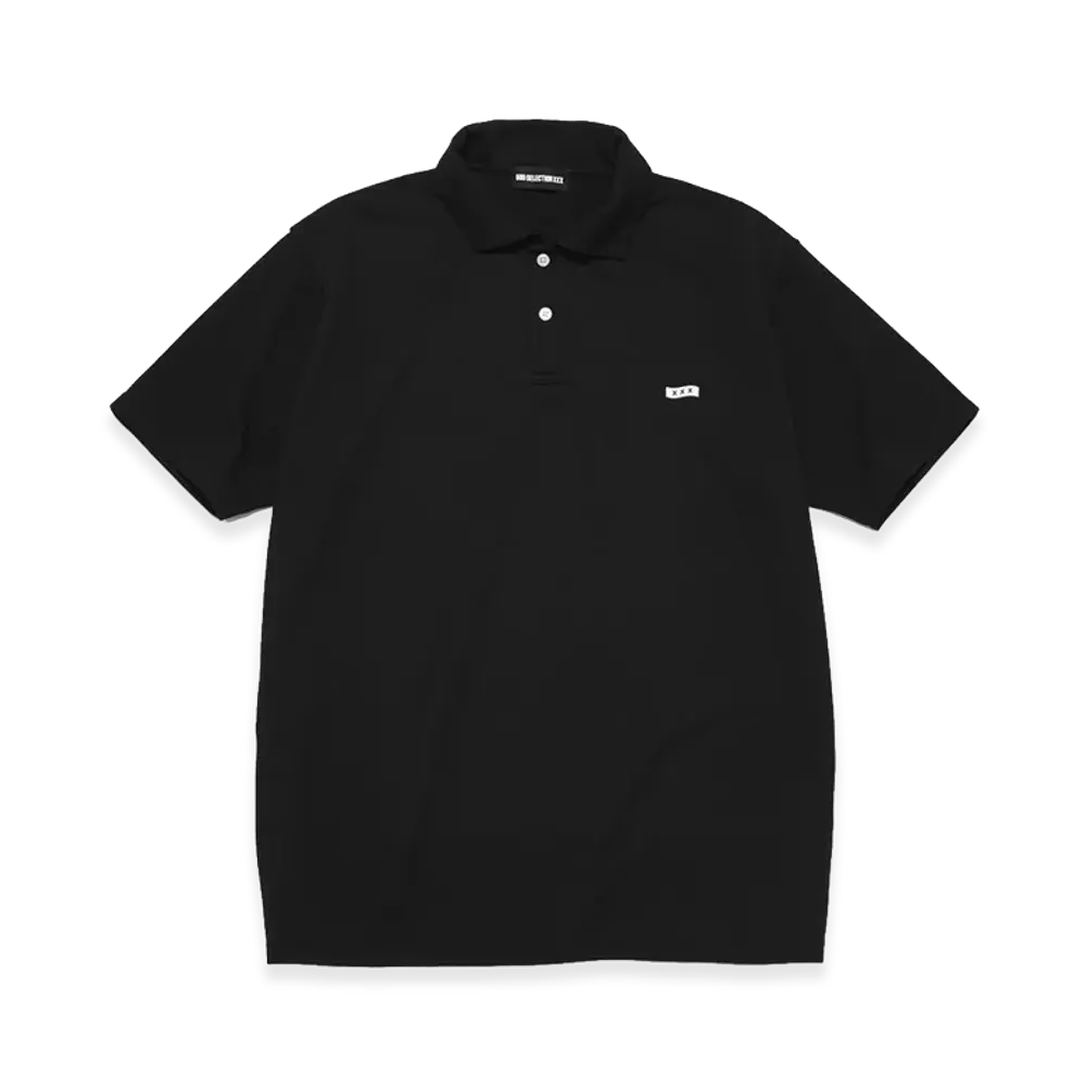 GOD SELECTION XXX Polo Shirt GX-S26-CS-03 "Black"