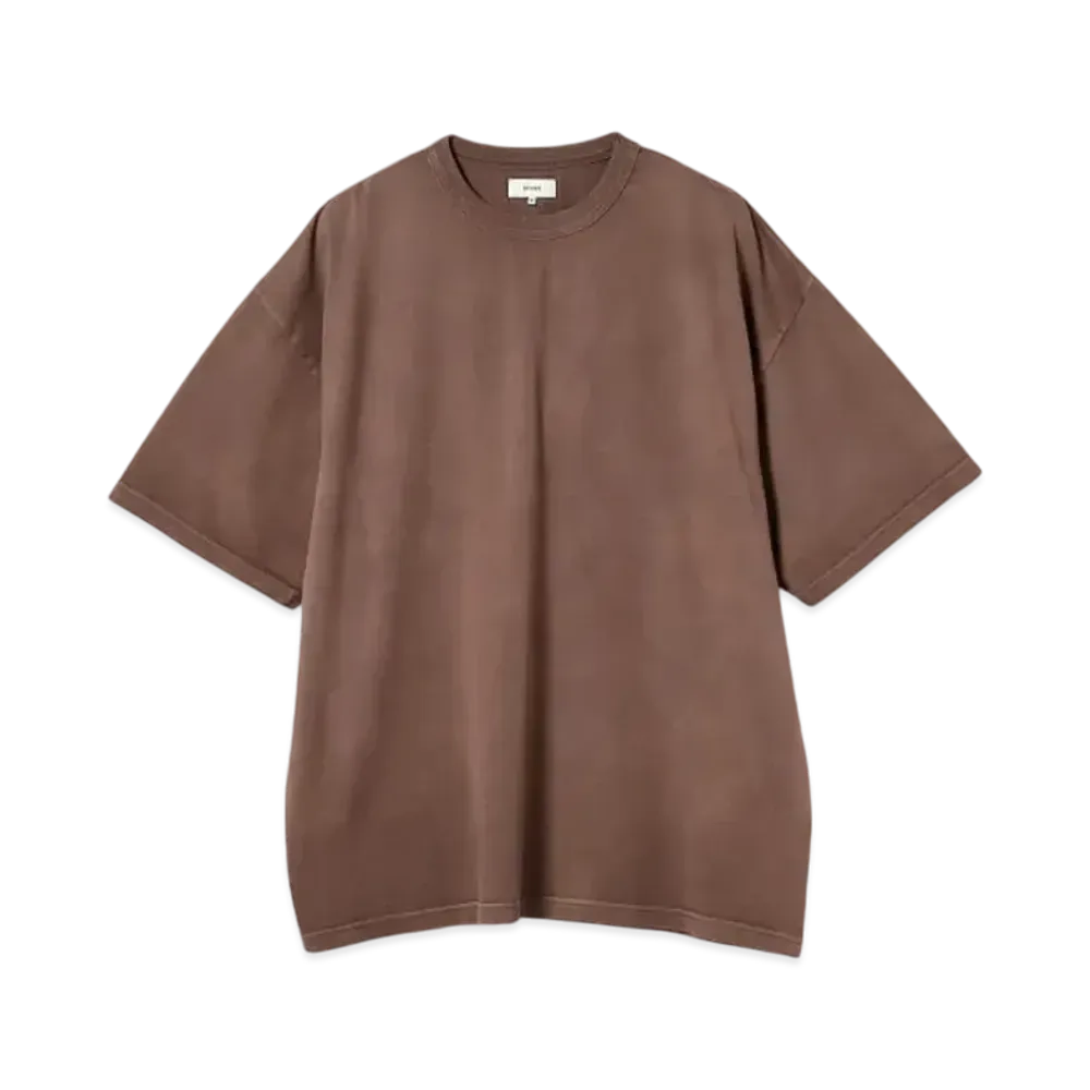 BEAMS Loose Fade Tee "Brown"