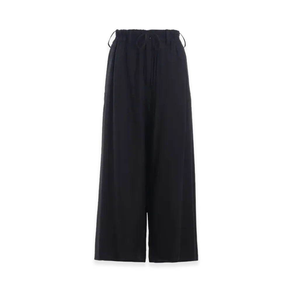 S'YTE Rayon Twill Layered Pants "Black"