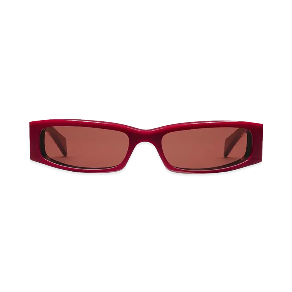 GUCCI Rectangular Sunglasses "Bordeaux"