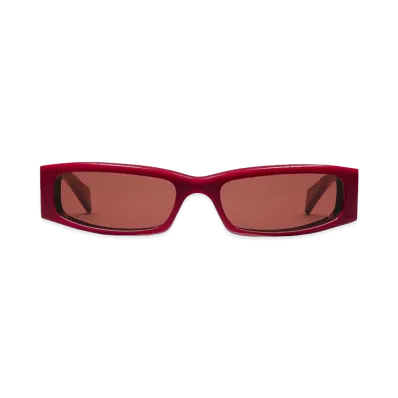GUCCI Rectangular Sunglasses "Bordeaux"