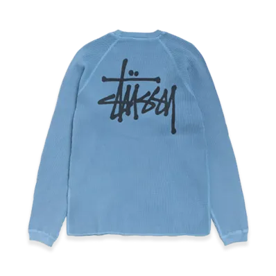 Stussy Basic Stussy Thermal "Dust Blue"